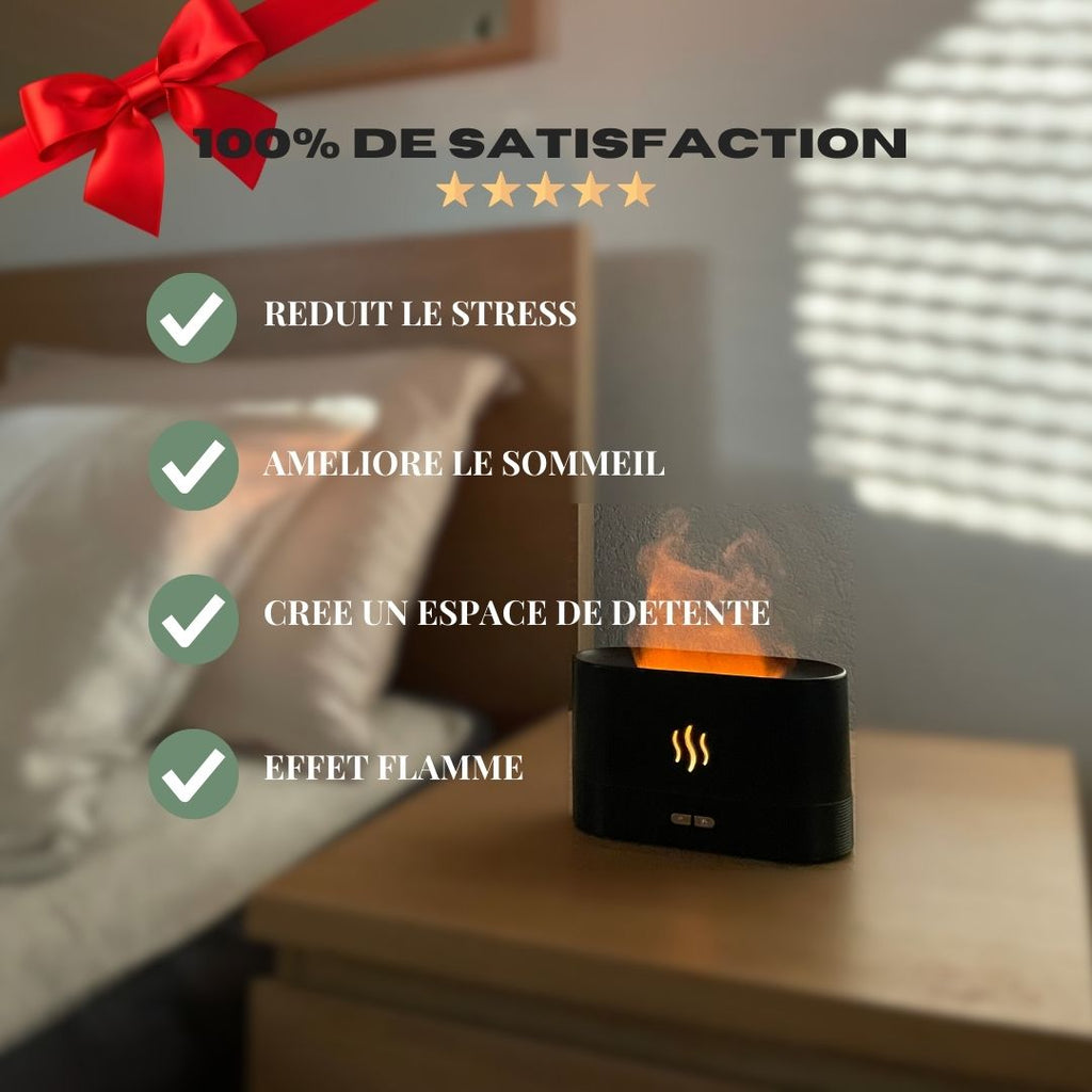 2-en-1 Humidificateur d'air à ultrasons & diffuseur d'huiles essentielles