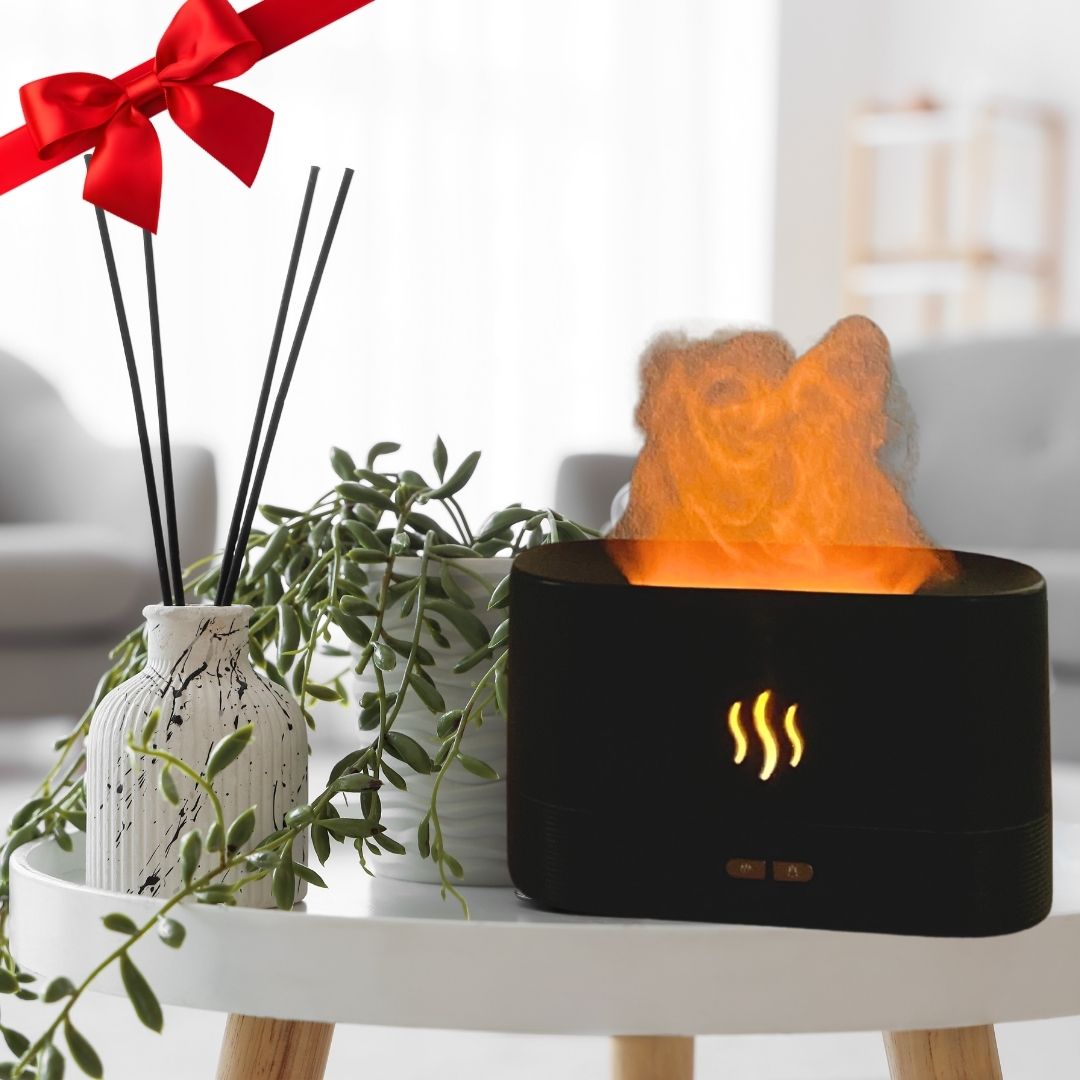 2-en-1 Humidificateur d'air à ultrasons & diffuseur d'huiles essentielles