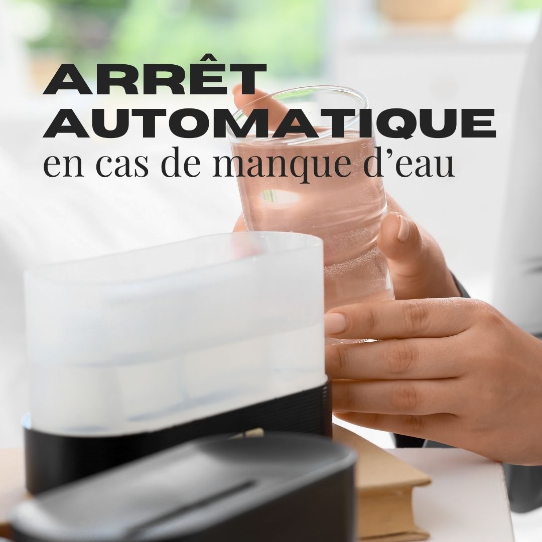 2-en-1 Humidificateur d'air à ultrasons & diffuseur d'huiles essentielles