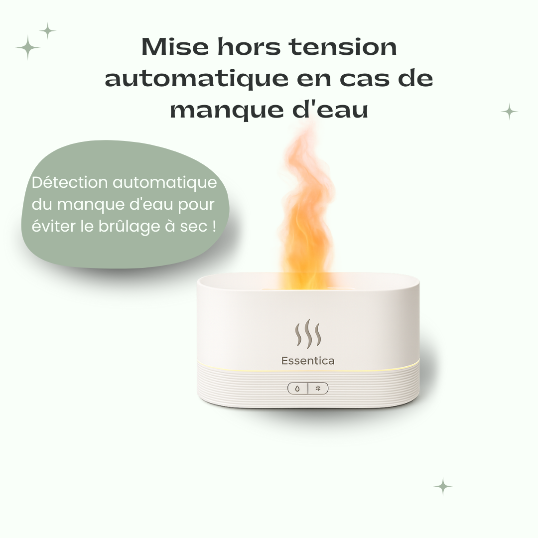2-en-1 Humidificateur d'air à ultrasons & diffuseur d'huiles essentielles